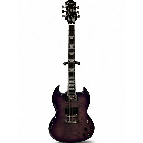 Used Epiphone SG Modern Purple Burst Solid Body Electric Guitar