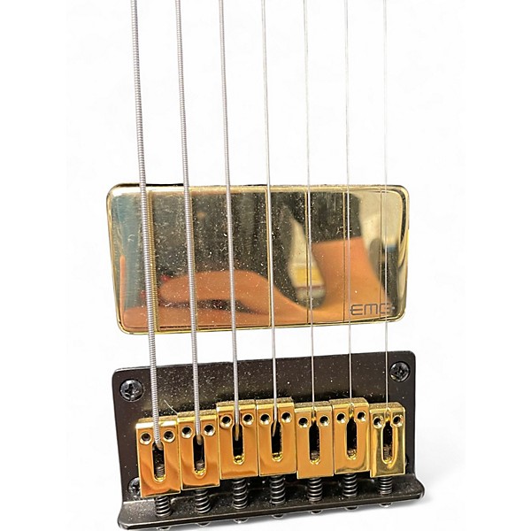 Used Spira S-407 (Modified) Satin Black Solid Body Electric Guitar