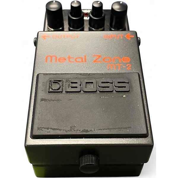 Used BOSS MT2 Metal Zone Distortion Effect Pedal