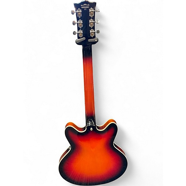 Used VOX BOBCAT BC-V90 Sunburst Hollow Body Electric Guitar