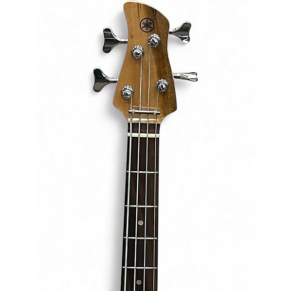 Used Yamaha TRBx mango wood Natural Electric Bass Guitar