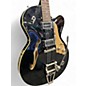 Used Duesenberg Starplayer Black Hollow Body Electric Guitar