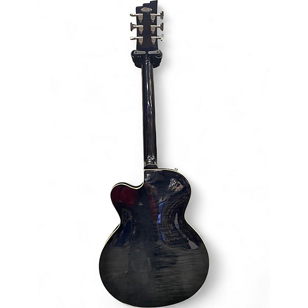 Used Duesenberg Starplayer Black Hollow Body Electric Guitar