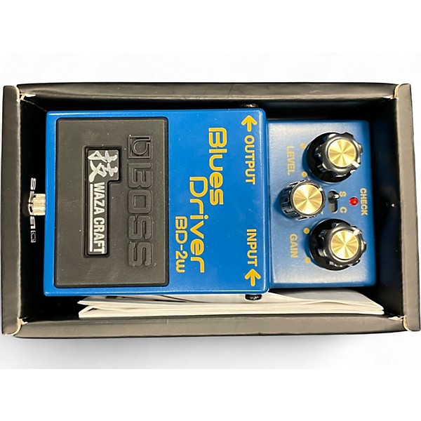 Used BOSS BD2W Blues Driver Waza Craft Effect Pedal