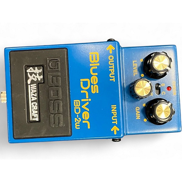 Used BOSS BD2W Blues Driver Waza Craft Effect Pedal