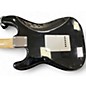Used 2000s Kustom STRAT COPY Black Solid Body Electric Guitar