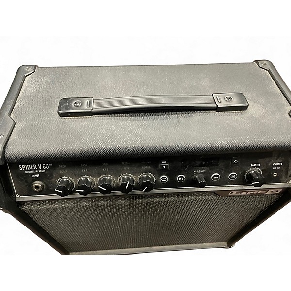 Used Line 6 Spider V 60 1x10 Guitar Combo Amp