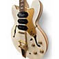 Used Epiphone Riviera P93 WHITE Hollow Body Electric Guitar