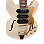 Used Epiphone Riviera P93 WHITE Hollow Body Electric Guitar