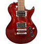 Used Ibanez ART100 Art Series Trans Red Solid Body Electric Guitar