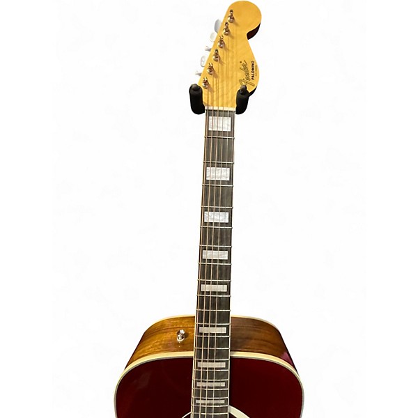 Used Fender California palomino vintage 2 Color Sunburst Acoustic Electric Guitar