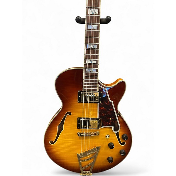 Used D'Angelico Excel SS Vintage Sunburst Hollow Body Electric Guitar