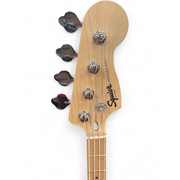 Used Squier Precision Bass Blue Electric Bass Guitar