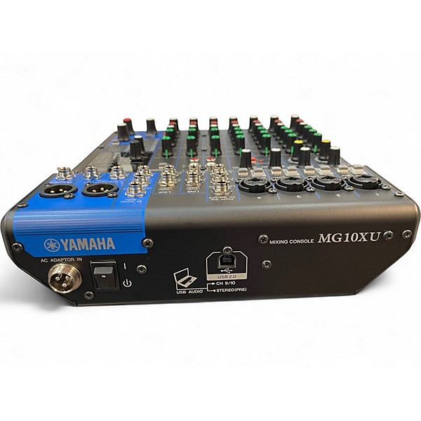 Used Yamaha MG10XU 10 Channel Mixer with Effects Unpowered Mixer
