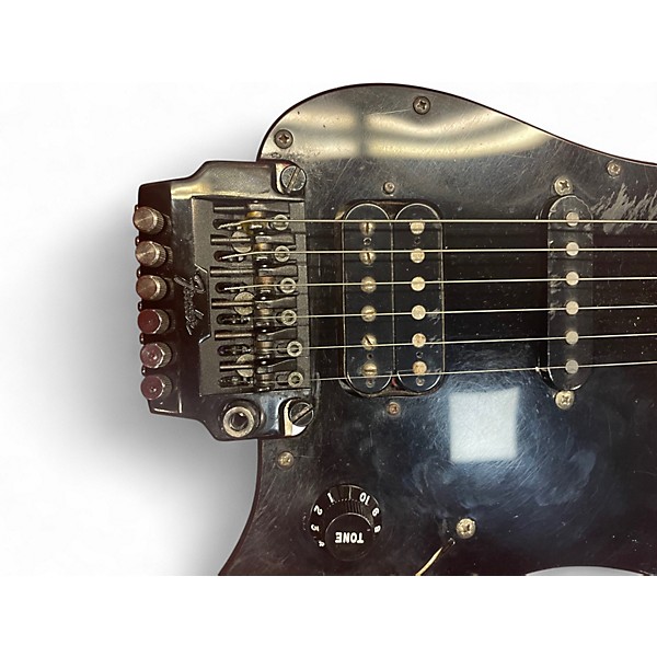 Vintage 1980s Fender Contemporary Strat Burgundy Mist Solid Body Electric Guitar