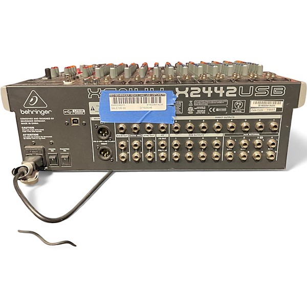 Used Behringer Xenyx 2442 USB Unpowered Mixer