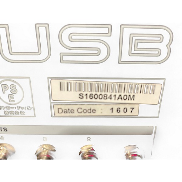 Used Behringer Xenyx 2442 USB Unpowered Mixer