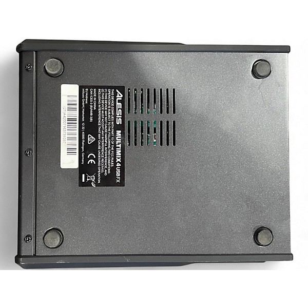 Used Alesis MultiMix 4 USB FX 4-Channel Unpowered Mixer