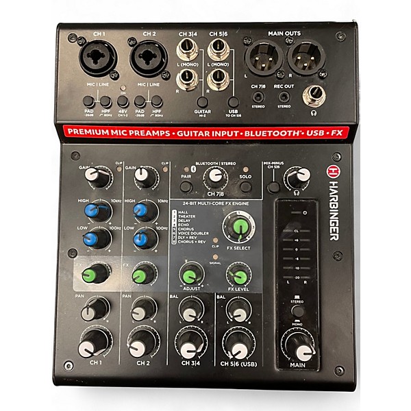 Used Harbinger LX8 Line Mixer