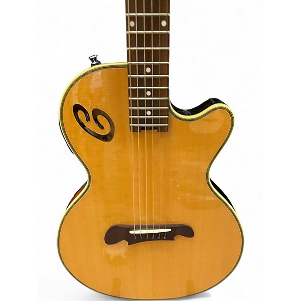Used Copley CHET ATKINS CLONE Natural Acoustic Electric Guitar
