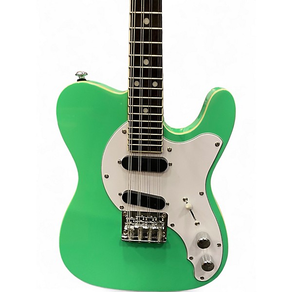 Used Eastwood MANDOCASTER ELECTRIC MANDOLIN Seafoam Green Mandolin