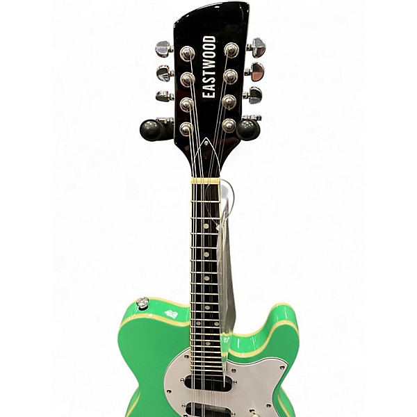 Used Eastwood MANDOCASTER ELECTRIC MANDOLIN Seafoam Green Mandolin
