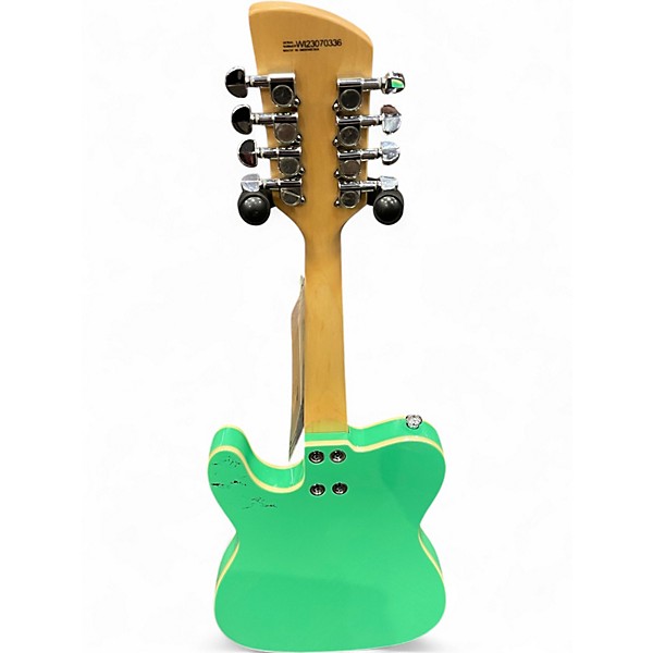 Used Eastwood MANDOCASTER ELECTRIC MANDOLIN Seafoam Green Mandolin