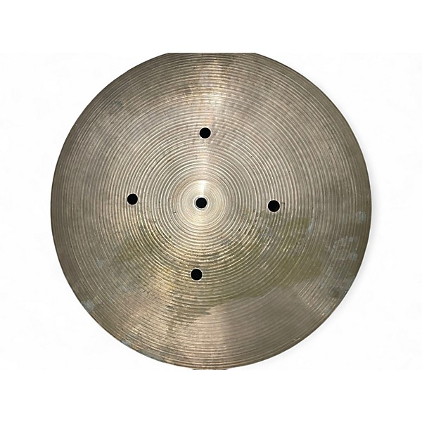 Used Zildjian 15in hi hat bottom Cymbal