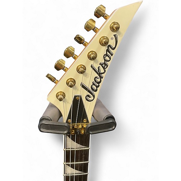 Used Jackson Pro Rhoads RR3 Ivory Solid Body Electric Guitar