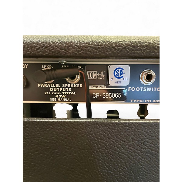 Used Fender Vintage Reissue 1965 Super Reverb 4x10 Tube Guitar Combo Amp