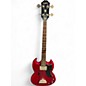 Used Epiphone SG E1  Worn Cherry Electric Bass Guitar thumbnail
