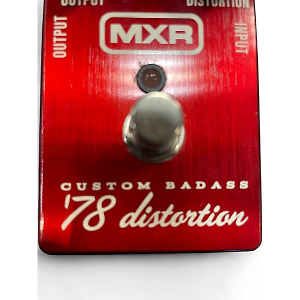 Used MXR M78 1978 Custom Badass Distortion Effect Pedal