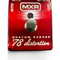 Used MXR M78 1978 Custom Badass Distortion Effect Pedal