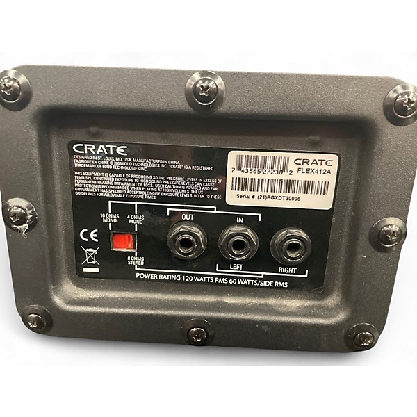 Used Crate FLEX412A Guitar Cabinet