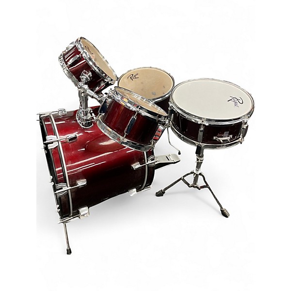 Used Rogue 5 Piece JUNIOR KICKER Red Drum Kit