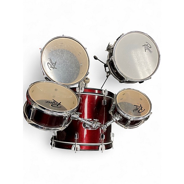 Used Rogue 5 Piece JUNIOR KICKER Red Drum Kit