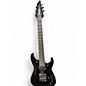 Used Jackson JS22-7 Dinky 7 String Black Solid Body Electric Guitar