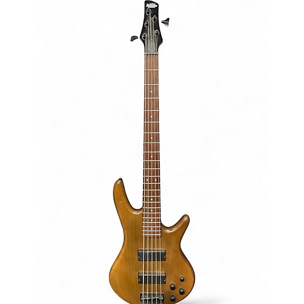 Used Ibanez GSR205 5 String Brown Electric Bass Guitar