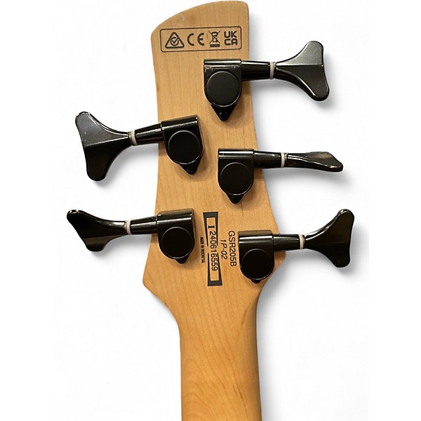 Used Ibanez GSR205 5 String Brown Electric Bass Guitar
