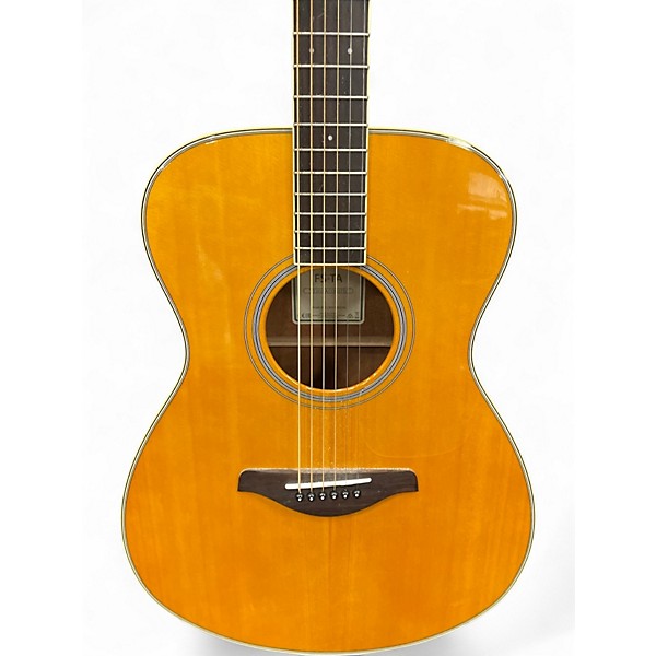 Used Yamaha FS-TA Natural Acoustic Electric Guitar