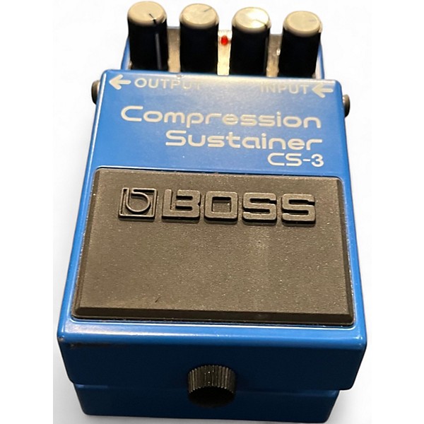 Used BOSS CS3 Compressor Sustainer Effect Pedal