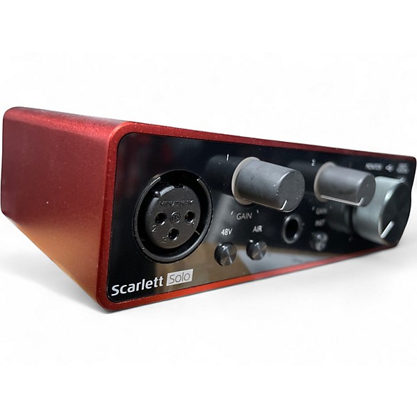 Used Focusrite Scarlett Solo Gen 3 Audio Interface