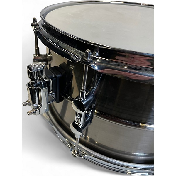 Used SONOR 13in KOMPRESSOR BRASS Black Chrome Drum