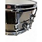 Used SONOR 13in KOMPRESSOR BRASS Black Chrome Drum