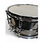 Used SONOR 13in KOMPRESSOR BRASS Black Chrome Drum