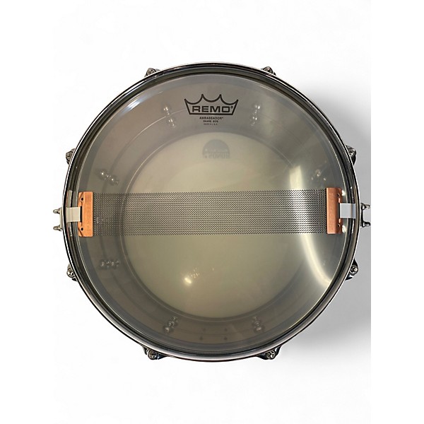 Used SONOR 13in KOMPRESSOR BRASS Black Chrome Drum