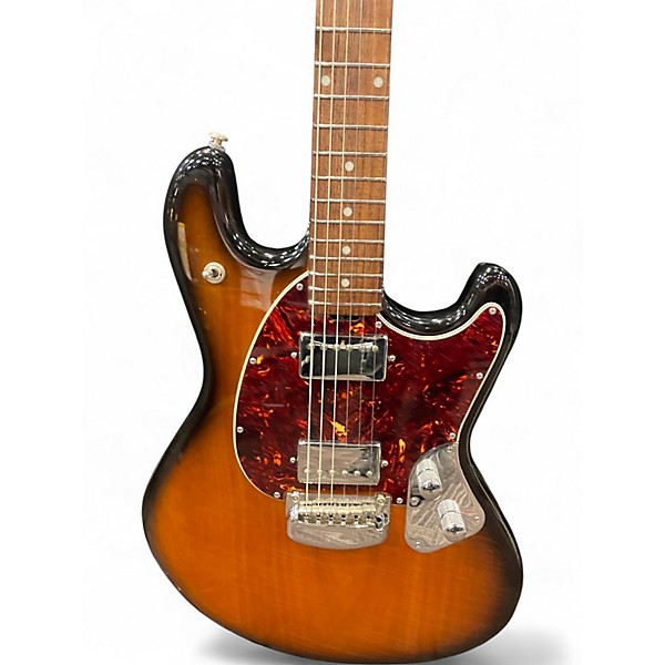 Used Ernie Ball Music Man STINGRAY RS Brown Sunburst Solid Body Electric Guitar