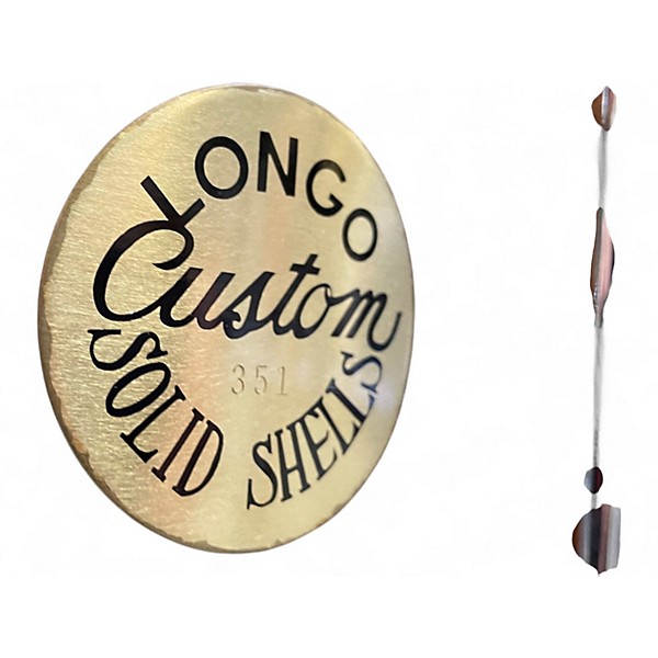 Used Longo Custom 6.5X14 Solid Shell Natural Drum