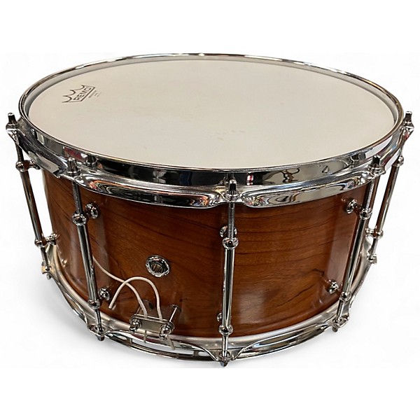 Used Longo Custom 6.5X14 Solid Shell Natural Drum