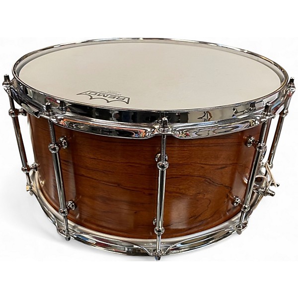 Used Longo Custom 6.5X14 Solid Shell Natural Drum